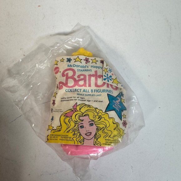 1990 McDonalds Barbie Happy Meal Toys Complete Set of 8 All Sealed Figurines Vtg - Picture 5 of 16